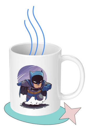 Taza Tazon Mug Batman Liga De La Justicia