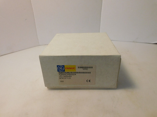 Ge Fanuc Ic200chs022a I/o Carrier Box Style Factory Cct