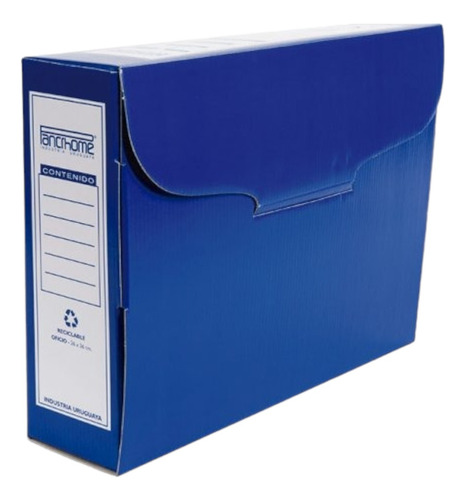 Caja De Archivo Carton Pancrhome Oficio Serviciopapelero