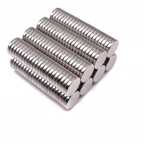 Imagen 3 de 4 de Imanes De Neodimio 5mm X 1mm / 5x1 (40 Unidades)