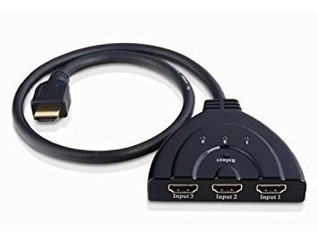 Imagen 6 de 7 de Switch Hdmi 3x1 Multiplicador De Puertos Hdmi