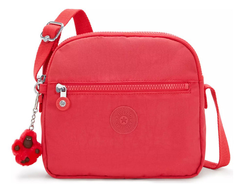 Bolsa Crossbody Kipling Keefe Color Coral
