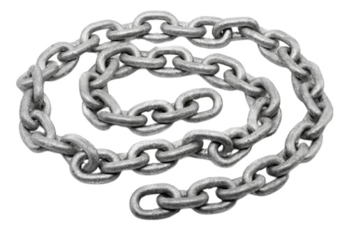 1 Metro De Corrente De Aço Galvanizado Calibrada 12mm