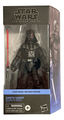 Battle Damaged Darth Vader Duels End Star Wars Black Series (Usado)