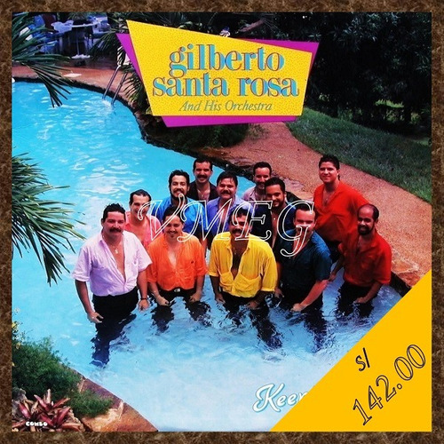 Vmeg Cd Gilberto Santa Rosa 1987 Keeping Cool!