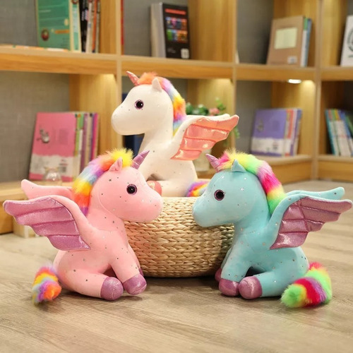 Pack 3 Juguetes Peluche De Unicornio De Felpa Peluche Kawaii