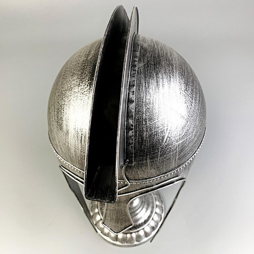 Casco Romano - Accesorio De Disfraz Medieval Para Plata