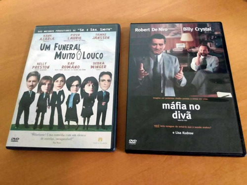 Lote 2 Dvd's Máfia No Divã, Um Funeral Muito Louco + Brinde (Usado)