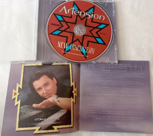 Artension - New Discovery Cd 1era Ed. Japonesa Heavy Metal (Usado)