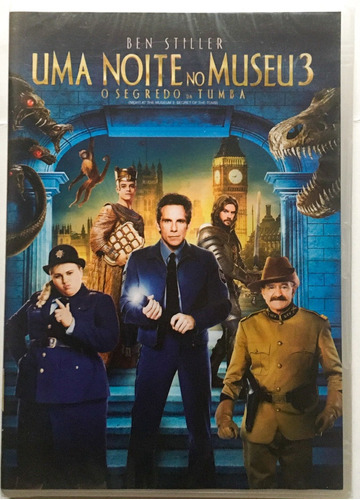 Dvd Uma Noite No Museu 3 - Novo Original Lacrado