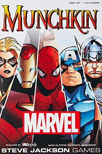 Munchkin Marvel Edición, 120 Meses A 1188 G3rij