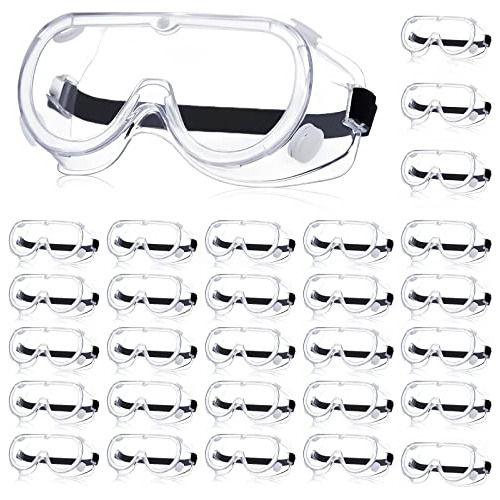Pack De 30 Gafas De Seguridad Protectoras Gafas De Labo...