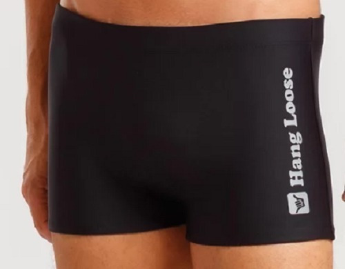 Sunga Preta Ou Cinza Boxer Hang Loose Hl 3.65