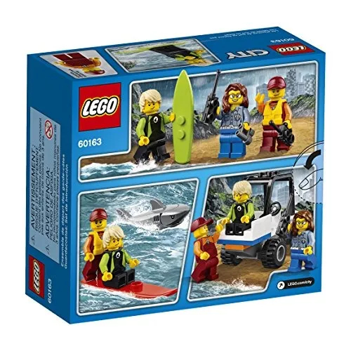 Lego City Coast Guard Guardacostas Starter Set 60163 Kit De