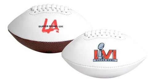 Balones Conmemorativos Los Angeles Rams Super Bowl Lvi