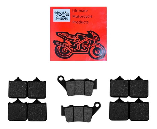 Kit Balatas S1000rr 2010 Al 2016 Y 2018 Delanteras-traseras