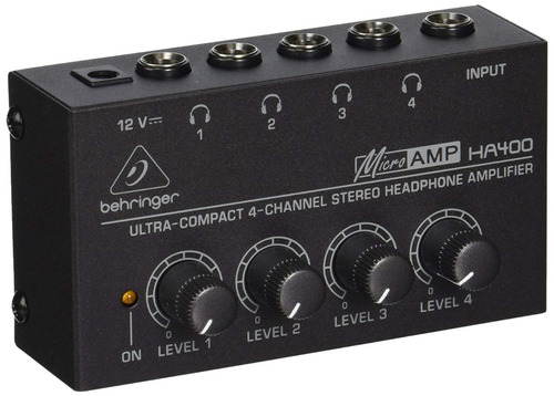 Miniamplificador Behringer Ha400b + Garantía Tienda Oficial