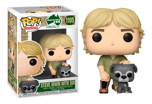 Steve W/ Sui- Crocodile Hunter Funko Pop!  #1105