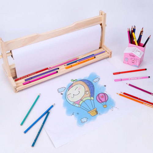 2x Rollo De Papel De Dibujo De 20/30 M Para Niños Dibujando
