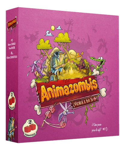 Animazombis - Juego De Mesa Español Animales - 2 Tomatoes