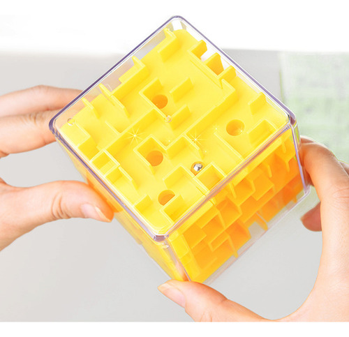 Juego De Rompecabezas Para Niños Toy 3d Maze Labyrinth Rolli