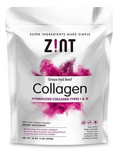 Péptidos De Colágeno En Polvo De Colágeno (16 Oz): Keto Ant