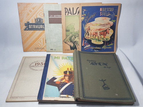 Imagen 4 de 9 de Antiguos Cuadernos Escolares Repuestos Lote X 19 Mag 57337