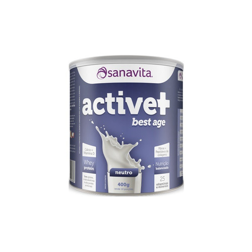 Active + Suplemento Alimentar Best Age Da Sanavita 400g