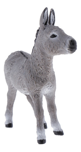 De Animales Salvajes Modelo De Favores De Para Burro Gris