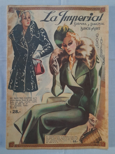 #z Revista Tienda La Imperial Moda Otoño Invierno 1938