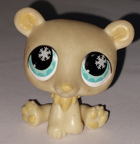 Little Pet Shop Hasbro Modelo 185 Oso Polar # 759