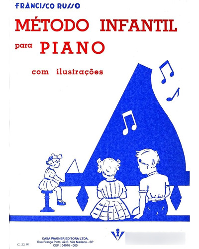 Método Piano Infantil Francisco Russo