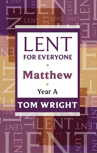 Lent For Everyone, De Wright, Tom. Editorial Wipf & Stock Publ, Tapa Dura En Inglés