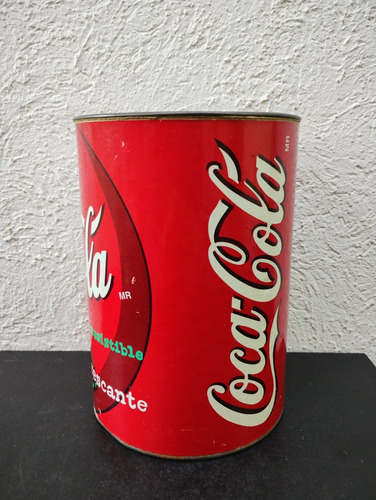 Lata De Cartón Grande Siempre Coca Cola 1997 De Regalo 20cm (Usado)
