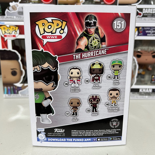 Funko Pop! Wwe The Hurricane 151 Target Exclusive