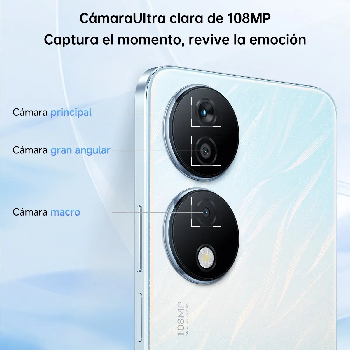 Honor X7b Dual SIM 128 GB plateado 8 GB RAM