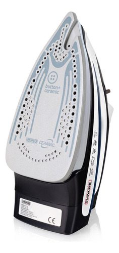 Imagen 10 de 10 de Plancha A Vapor 2200 W Blanco/azul Thomas Modelo Th-7170