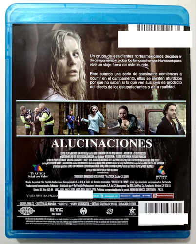 Alucinaciones Shrooms Blu-ray Original (Usado)