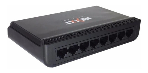Imagen 2 de 4 de Switch 8 Puertos Ethernet Naxos100 Nexxt Asidt084u1 10/100