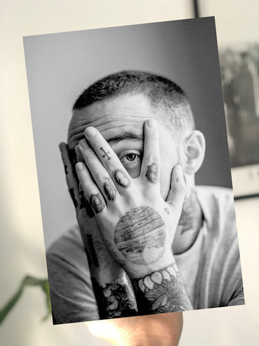 Mac Miller Cuadro  Decoracion 20x30cm