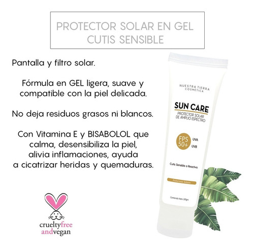 Sun Care Sensible 100grs