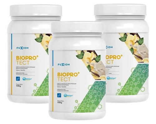 Biopro+ Tec Fuxion Eleva Defensas & 38mg Proteínas 03 Potes