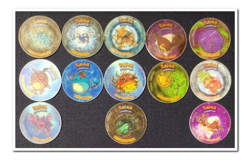 Imagen 1 de 2 de Pokemon Super Tazos, 13 De 50 Tazos Diferentes