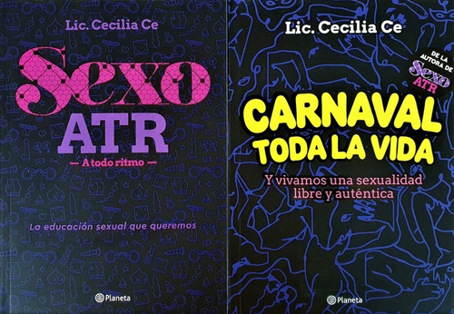 2 Libros Carnaval Toda La Vida + Sexo Atr - Cecilia Ce 