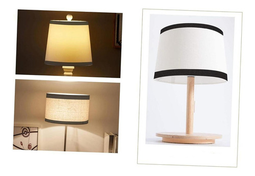 2 Lamp Shade Edging Tape Diy Strip Trim Application Black
