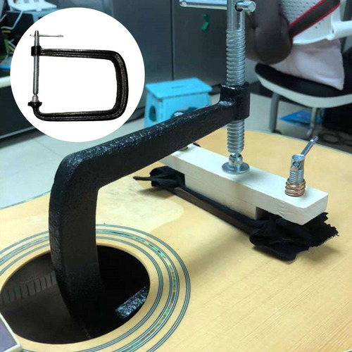 Folk Acústica Guitarra Puente Pinchazos Sin Accesorios