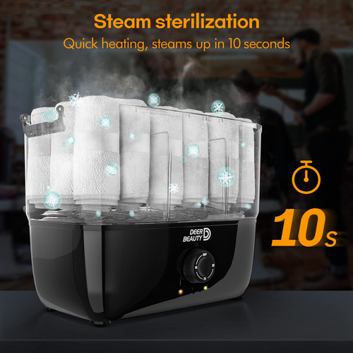 Calentador De Toallas De Vapor Caliente 600 W Para 18 Toalla