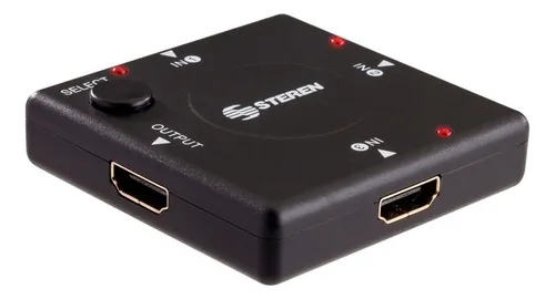 Selector Semi Automático Hdmi® De 3 Entradas | 200-383