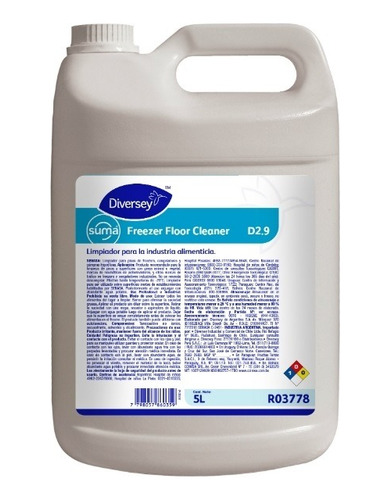 Suma Freezer Floor Cleaner Diversey 5 Litros