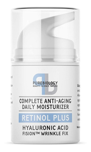 Imagen 3 de 6 de Crema Moisturizer Retinol Acido Hialuronico Argan Oil Usa